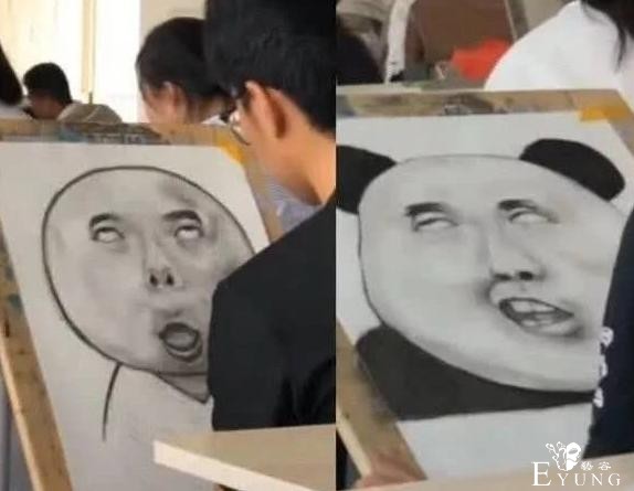 那些美术考试上的神仙操作，叫你画人像，连虚拟主播都画上了-5.jpg