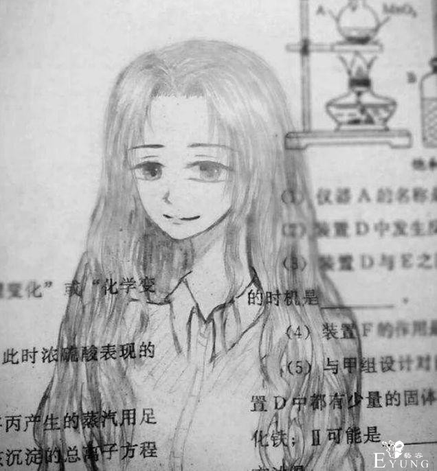 考生们的考卷涂鸦太秀了，不仅有艾莎女王，连剧情都整出来了-7.jpg
