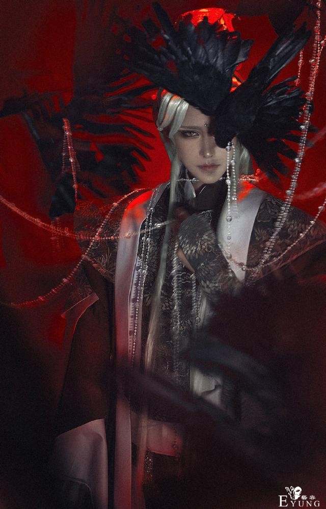 《金光布袋戏》默苍离cos，精美震撼，后面一口大刀太绝了-5.jpg