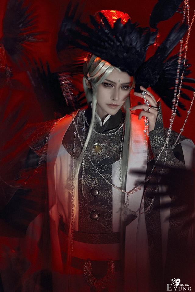 《金光布袋戏》默苍离cos，精美震撼，后面一口大刀太绝了-4.jpg