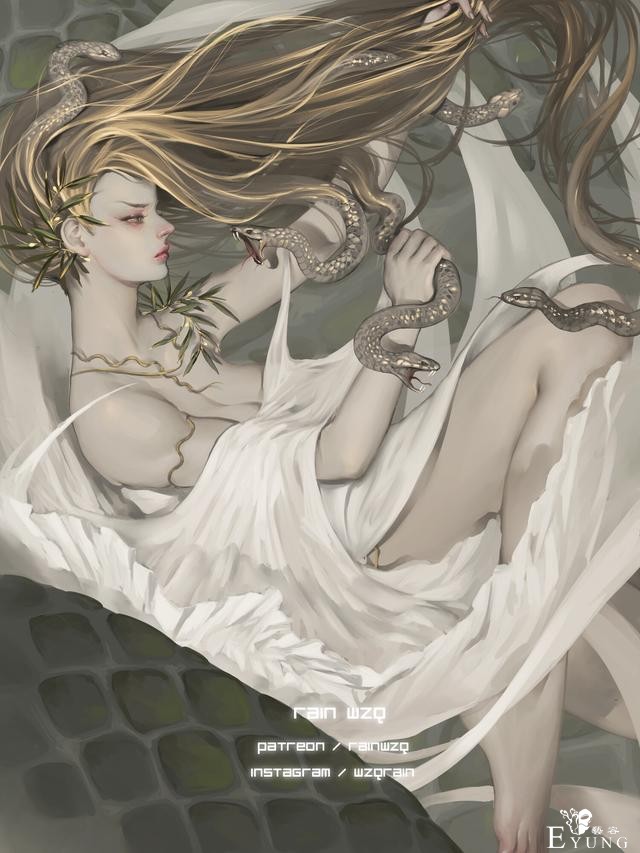 一组画风非常出色的人物插画作品欣赏！风格各异造型相当美型-11.jpg
