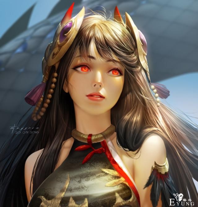 一组画风非常出色的人物插画作品欣赏！风格各异造型相当美型-15.jpg