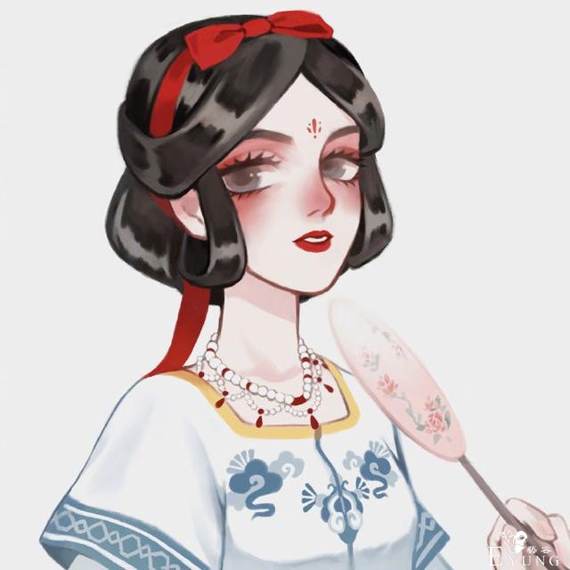 迪士尼公主穿汉服，花木兰这一身绝了，白艾莎女王妥妥的古风美人-7.jpg