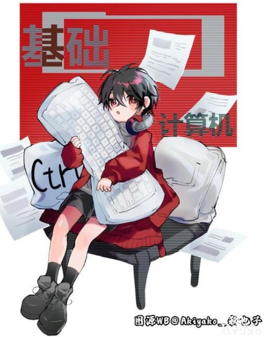 画师将书本拟人化，日语化身和服美人，高数的头发不对劲-4.jpg