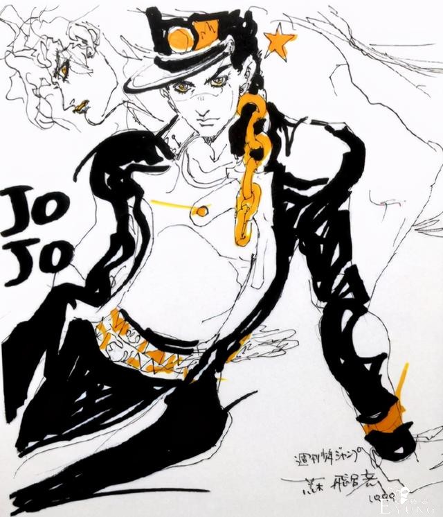 为啥网友画的JOJO风角色经常被吐槽？看看原作者画的就知道了-4.jpg