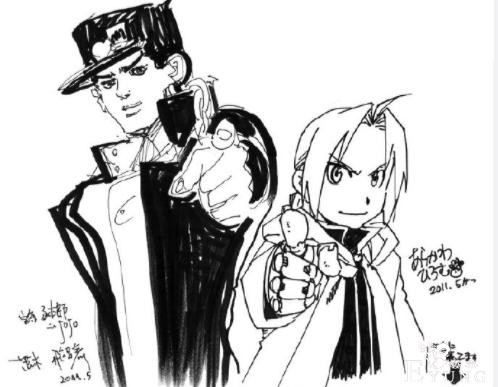 为啥网友画的JOJO风角色经常被吐槽？看看原作者画的就知道了-6.jpg