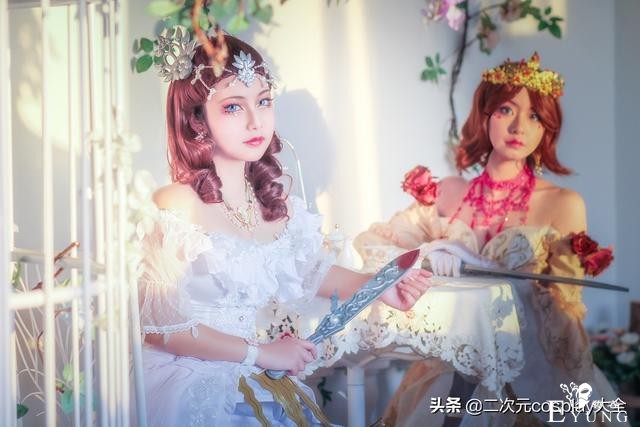 《第五人格》红夫人cos，血宴与贝拉，高雅精致纯美有魅力-11.jpg