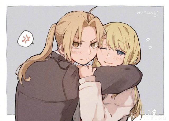 画师分享动漫中的那些超甜情侣，看他们秀恩爱比自己都甜蜜-4.jpg