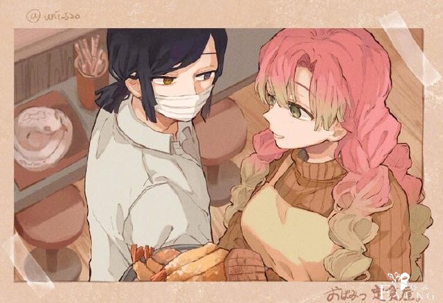 画师分享动漫中的那些超甜情侣，看他们秀恩爱比自己都甜蜜-6.jpg