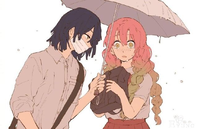 画师分享动漫中的那些超甜情侣，看他们秀恩爱比自己都甜蜜-8.jpg