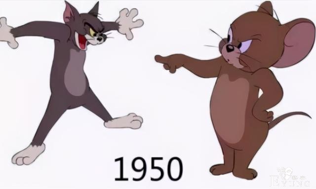 网友分享猫和老鼠画风变化，50年代的我最喜欢，最近的感觉一般-3.jpg