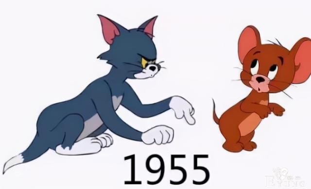 网友分享猫和老鼠画风变化，50年代的我最喜欢，最近的感觉一般-4.jpg