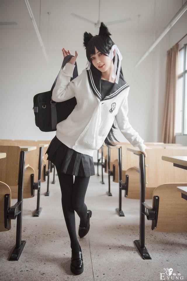 「制服爱宕」-多人COS-二次元-动漫-美图-壁纸-5.jpg