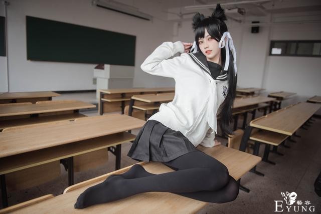 「制服爱宕」-多人COS-二次元-动漫-美图-壁纸-3.jpg
