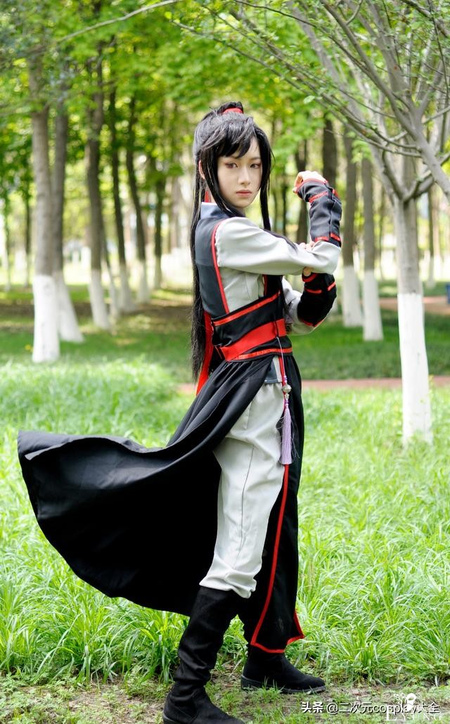 《魔道祖师》魏无羡cos，俊美小可爱，还有点帅帅哒-2.jpg