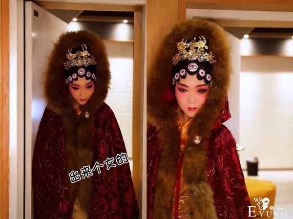 42岁李玉刚又扮女装明媚动人！反串女角不容易，曾被周立波怒嘲-2.jpg