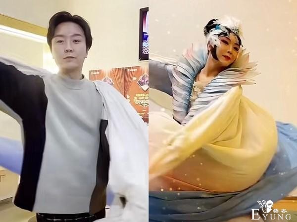 42岁李玉刚又扮女装明媚动人！反串女角不容易，曾被周立波怒嘲-4.jpg