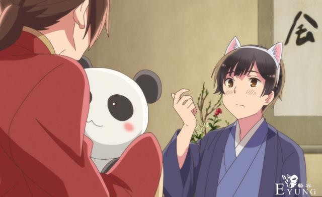 黑塔利亚最新集王耀女装登场，本田菊戴上猫耳，这也太可爱了-4.jpg