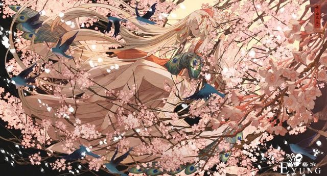 七原老师笔下的花朵拟人，妹子和花儿们融为一体，人与花争俏-2.jpg
