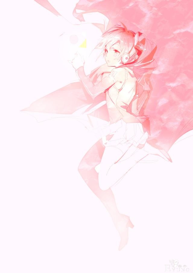 这个画师笔下的初音都是逆天大长腿！小清新画风看起来相当养眼-14.jpg
