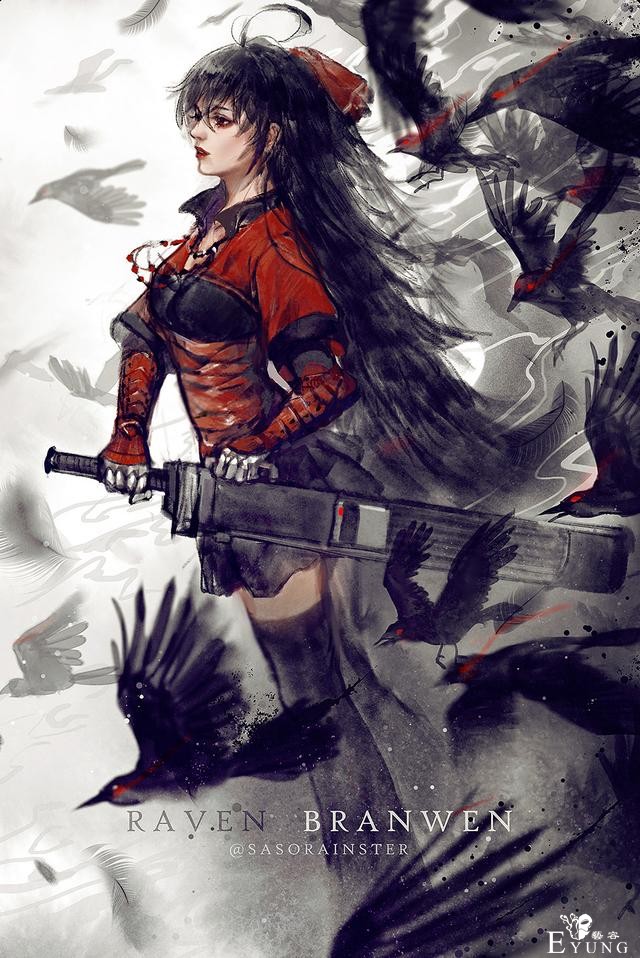 国人画师一组颇有国风特色的插画作品！造型唯美笔锋颇为潇洒-3.jpg