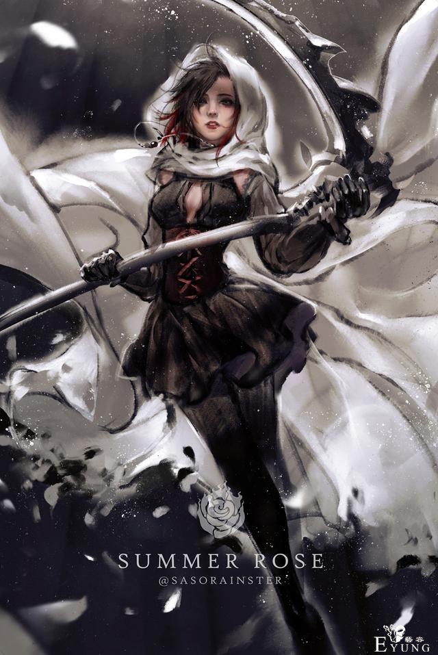 国人画师一组颇有国风特色的插画作品！造型唯美笔锋颇为潇洒-1.jpg
