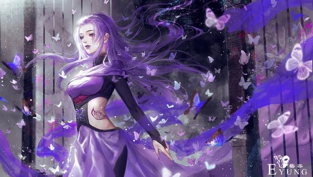 国人画师一组颇有国风特色的插画作品！造型唯美笔锋颇为潇洒-7.jpg