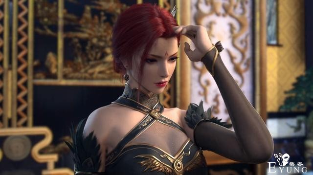 斗破苍穹：纳兰嫣然和雅妃同框，侧身暴露身材，妹妹永远是妹妹-1.jpg