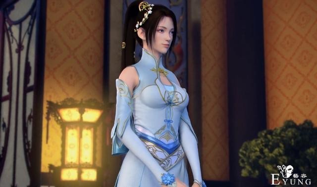 斗破苍穹：纳兰嫣然和雅妃同框，侧身暴露身材，妹妹永远是妹妹-2.jpg