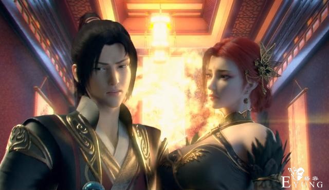 斗破苍穹：纳兰嫣然和雅妃同框，侧身暴露身材，妹妹永远是妹妹-5.jpg