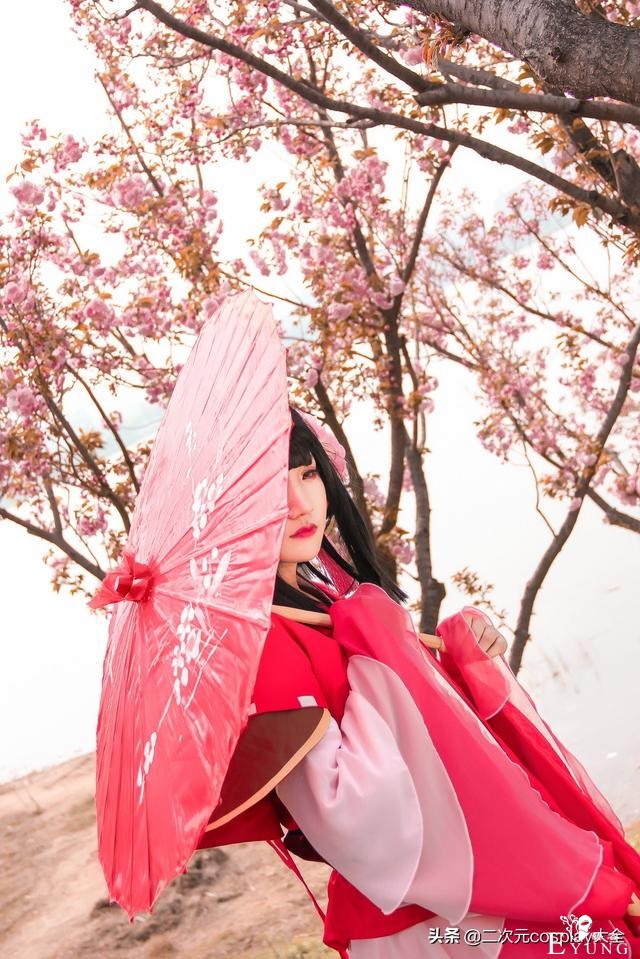 《阴阳师》樱花妖cos，雅致细腻，一瞥一笑皆有故事感-4.jpg