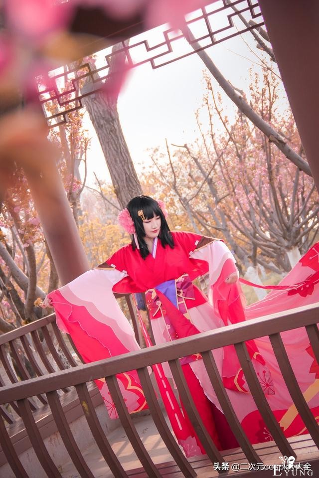 《阴阳师》樱花妖cos，雅致细腻，一瞥一笑皆有故事感-6.jpg
