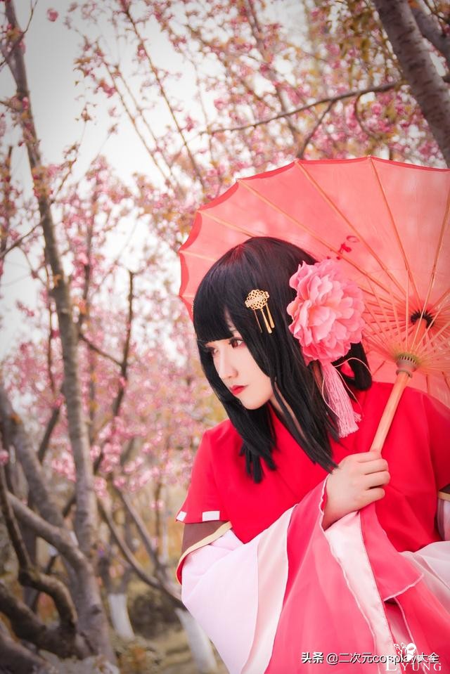 《阴阳师》樱花妖cos，雅致细腻，一瞥一笑皆有故事感-5.jpg