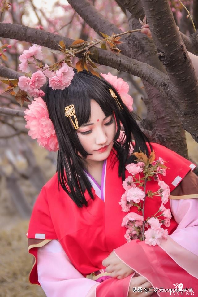 《阴阳师》樱花妖cos，雅致细腻，一瞥一笑皆有故事感-8.jpg