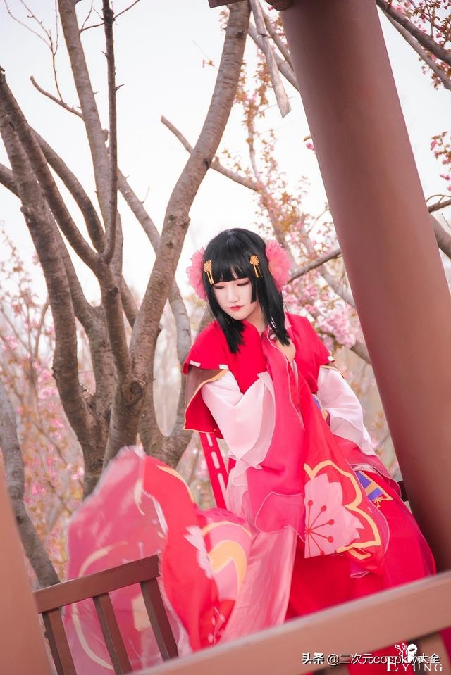 《阴阳师》樱花妖cos，雅致细腻，一瞥一笑皆有故事感-7.jpg
