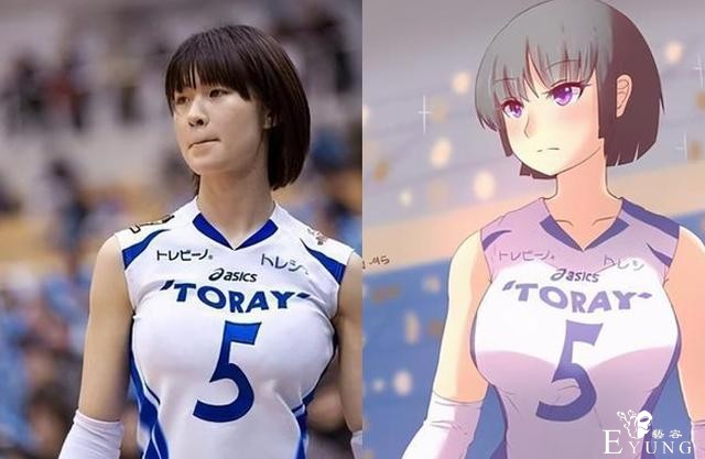 日本女排运动员被二次元化，请问现在开始喜欢排球还来得及么-1.jpg