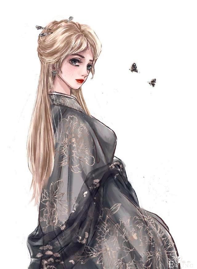 迪士尼公主“穿越”到中国古代，木兰化身侠客，艾莎女王身披白纱-5.jpg
