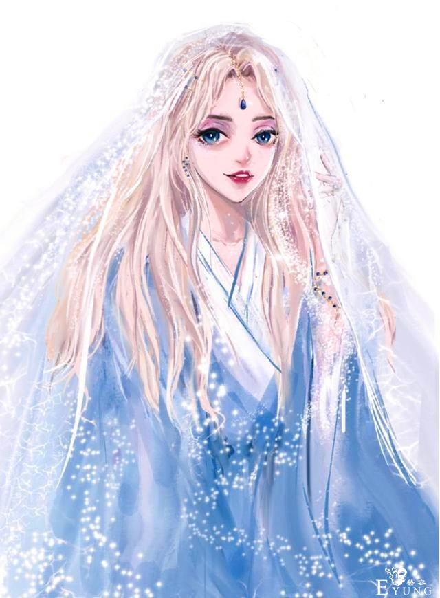 迪士尼公主“穿越”到中国古代，木兰化身侠客，艾莎女王身披白纱-7.jpg