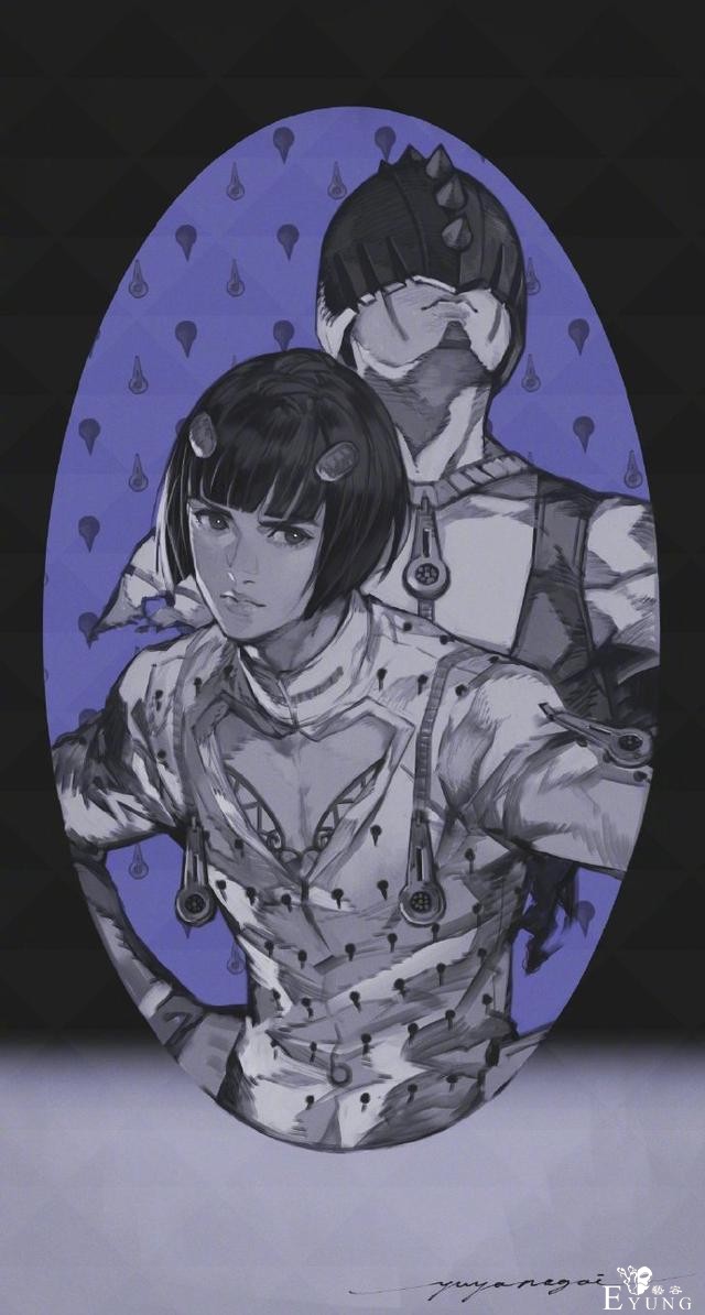 游戏大佬画了一组JOJO同人，全员力量感十足，承太郎太帅了-9.jpg