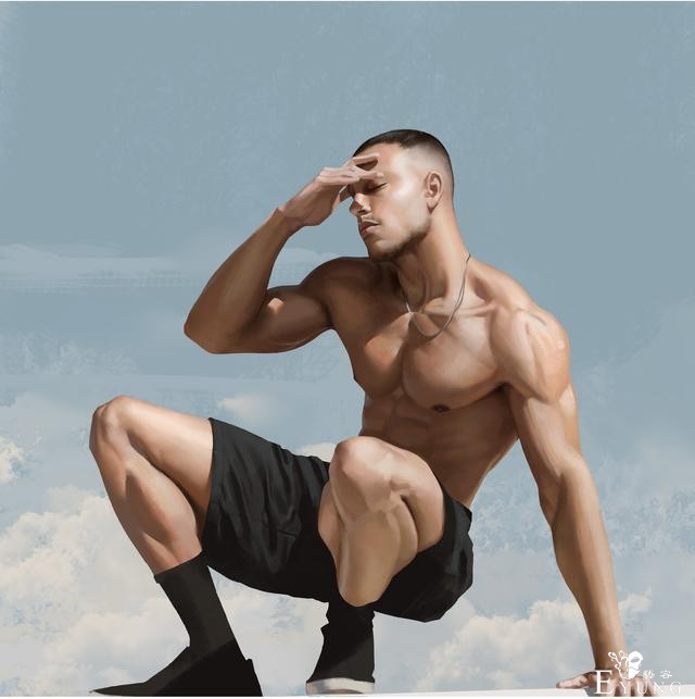 非常帅气的一组型男帅哥插画作品欣赏！相信总有一款帅哥你会喜欢-5.jpg