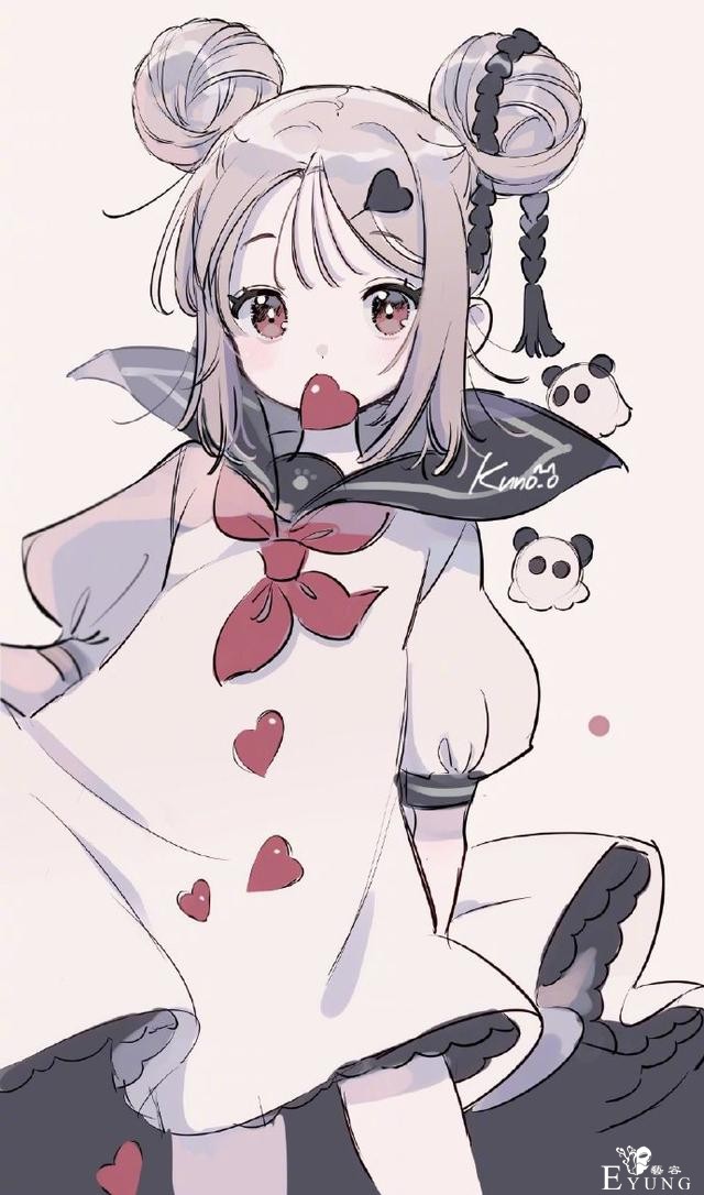 画师笔下的可爱猫耳娘，有穿JK的有穿女巫服的，快给我变-8.jpg