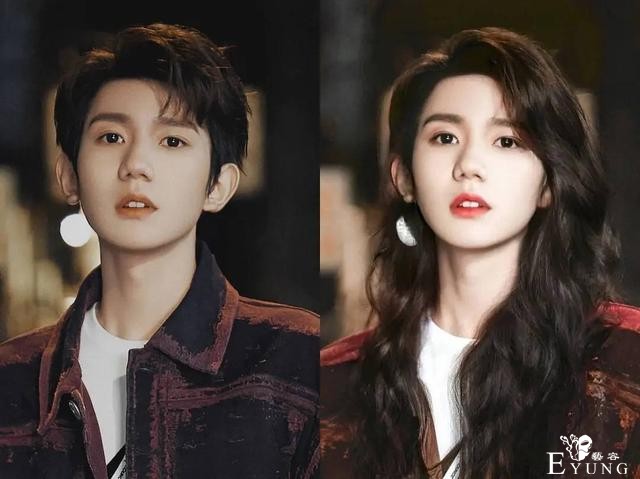 当红男星“性转版”女装照：张哲瀚像刘心悠，肖战撞脸石原里美-22.jpg