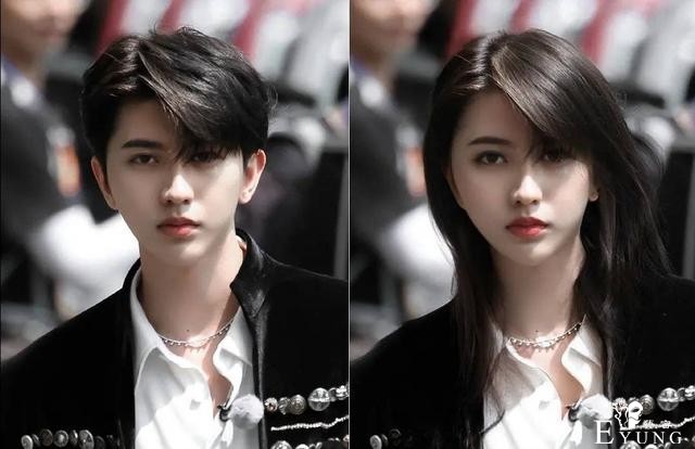 当红男星“性转版”女装照：张哲瀚像刘心悠，肖战撞脸石原里美-25.jpg