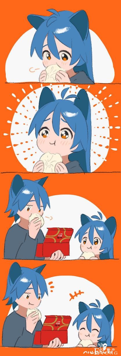 画师笔下的兽耳夫妇太可爱了，两只看起来都好萌-8.jpg