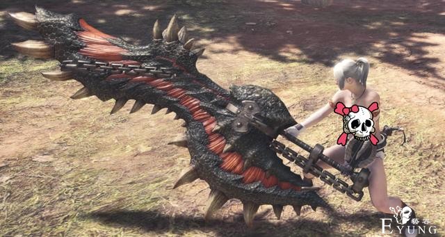 油管大神自制《怪猎》斩斧曝光，3秒切换形态，净重4.5kg全是纸-1.jpg