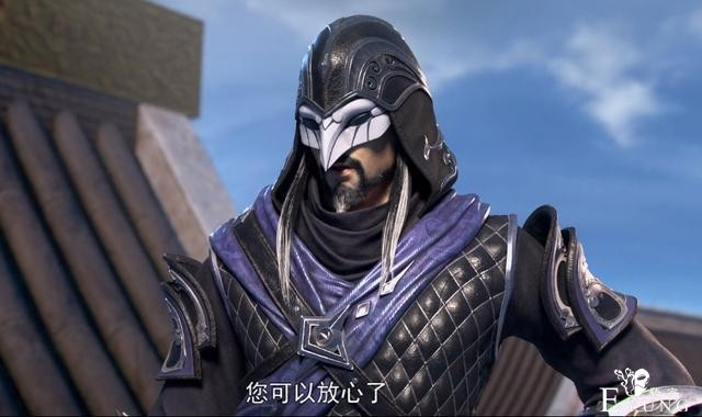 斗破苍穹：黑衣斗皇偷袭萧炎，实力不输海波东，原来只是虚惊一场-6.jpg