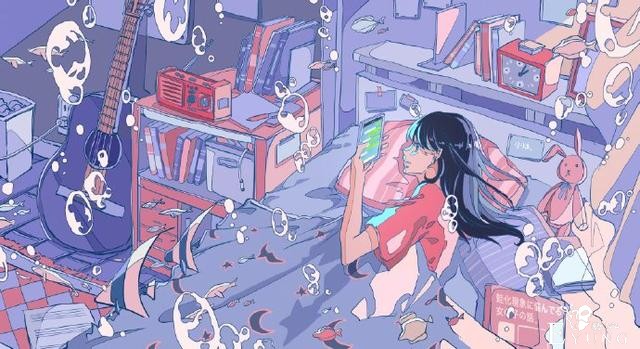 画师大佬笔下的水中世界，看着太治愈了，好期待夏天-3.jpg