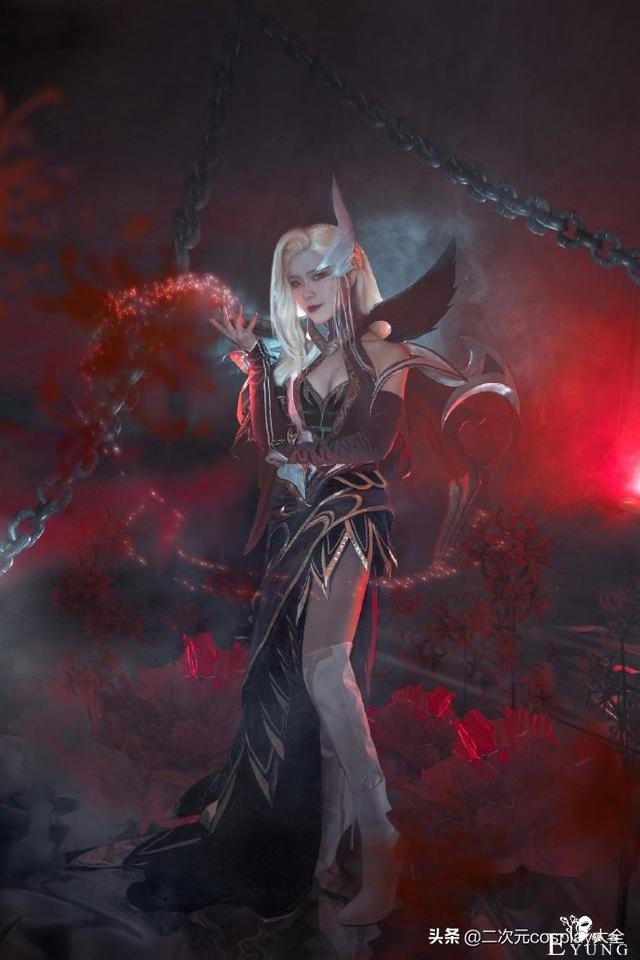 《英雄联盟》莫甘娜cos，至尊魔女，电影质感表现力抓眼-7.jpg