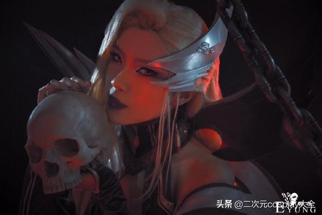 《英雄联盟》莫甘娜cos，至尊魔女，电影质感表现力抓眼-15.jpg