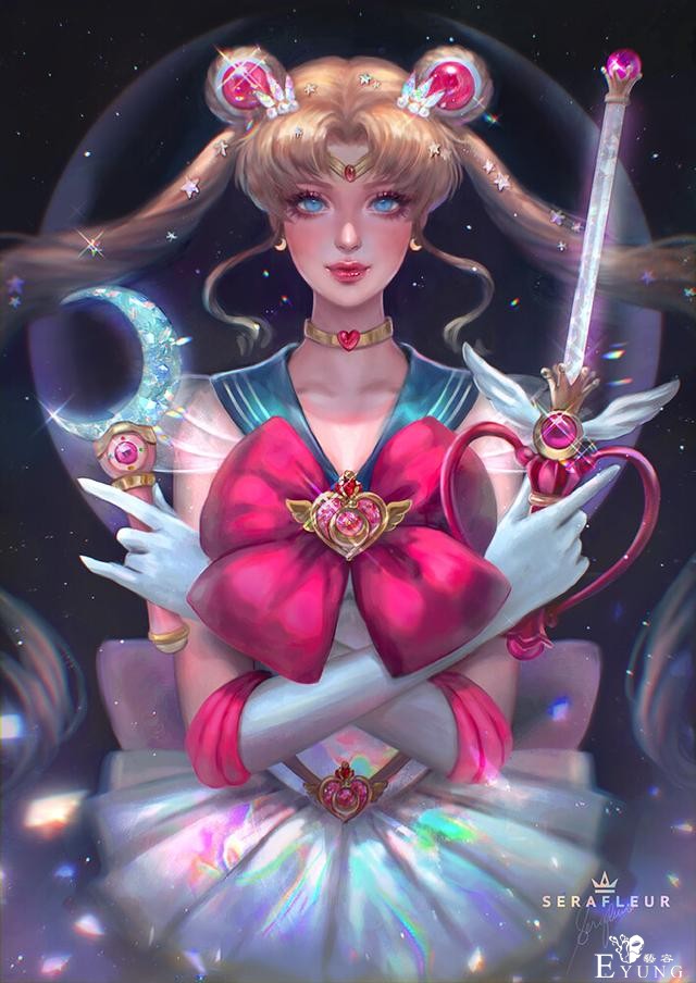 来自菲律宾的插画师绘制的漂亮女性动漫人物！很有个人风格的作品-3.jpg